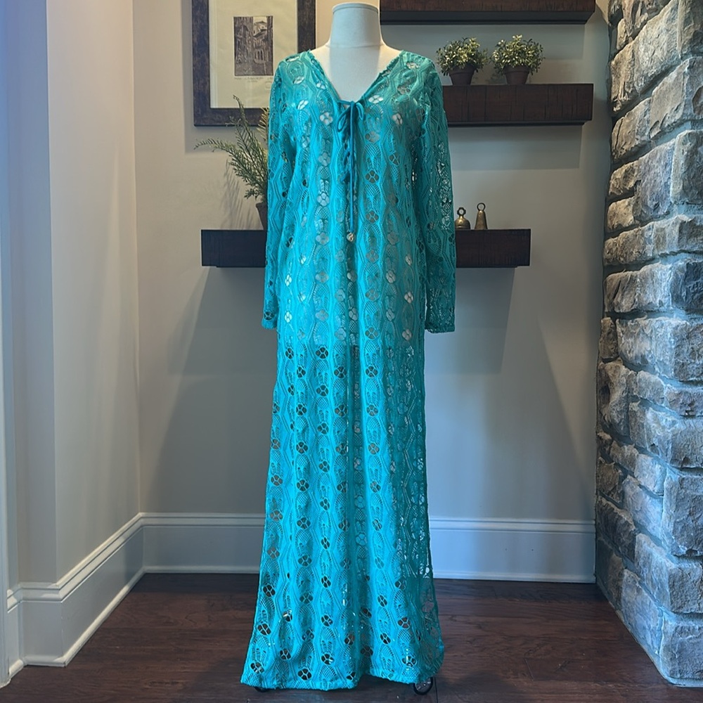 KANOMI WOMEN’S LACE COVER UP DRESS